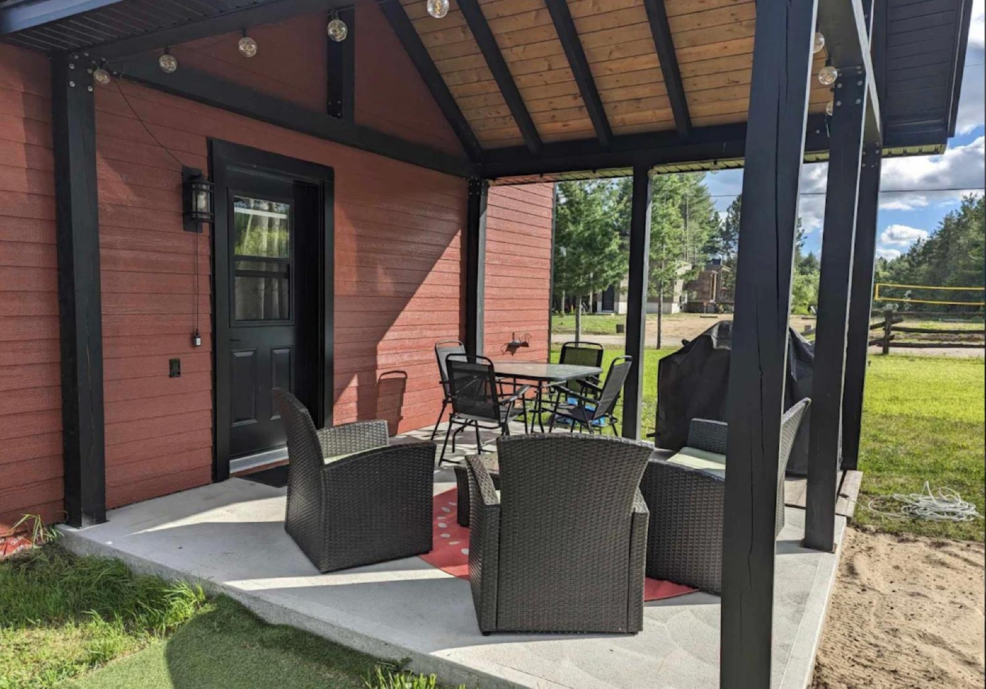 Les Chalets Double K # 3 Saint-Alexis-des-Monts Exterior foto